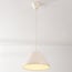 Suspension Calyx - beige clair brillant à l'intérieur blanc