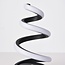 Lampe à poser Borja en spirale avec LED variateur à 3 niveaux