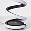 Lampe à poser Borja en spirale avec LED variateur à 3 niveaux