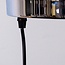 Suspension industrielle 3 lumières Deidre - verre fumé gris