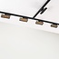 Kit rail monophasé de 3 mètres, spots Varo noirs 3000K