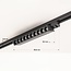 Kit rail monophasé de 3 mètres, spots Nexu noirs 3000K