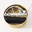 Suspension design Movar LED - globes en verre coloré, dimmable triac