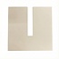 Plaque de recouvrement pour système de rail monophasé, beige