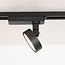 Kit rail monophasé de 3 mètres, spots Colle noirs 3000K