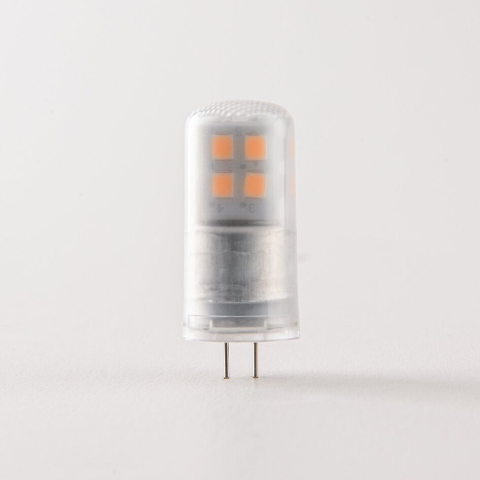 Ampoule LED G4 dimmable, mate 2,1 watts (2700K)