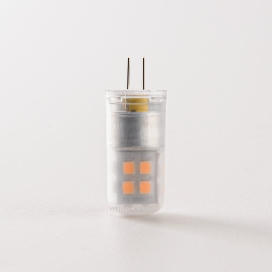 Ampoule LED G4 dimmable, mate 2,1 watts (2700K)