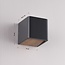Applique murale extérieure Timber aspect bois - anthracite avec up & downlight intégré