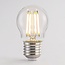 Ampoule filament 2,5/4,5W, 2700 K, verre transparent, Ø45 mm, dimmable