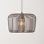 Suspension Viro en métal gris clair – Ø38 cm