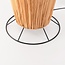 Lampadaire Plecta en raphia fait main - 140 cm