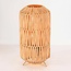 Lampe à poser Arena en papier raffia - beige