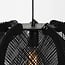 Suspension Wildlum - corde de coton noire