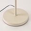 Lampadaire beige Zhan avec trois spots orientables et variateur tactile