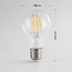 Ampoule filament 4,5/7W, 2700 K, verre transparent, Ø60 mm, dimmable 3 niveaux