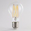 Ampoule filament LED dim-to-warm 7 et 9 watts, verre transparent
