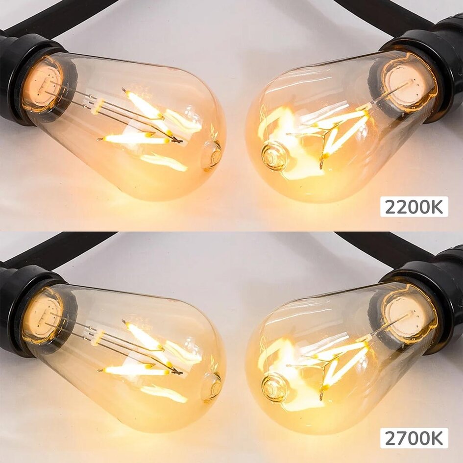 Ampoule LED à filament E27, 3,5W dimmable Ø60