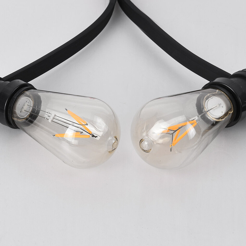 Ampoule LED à filament E27, 3,5W dimmable Ø60