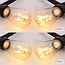 Kit de guirlande guinguette avec ampoules LED filament 3,5 W Ø60 – option dimmable