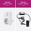 Guirlande lumineuse 1W pour l'extérieur, ampoules LED à filament, dimmable