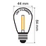 Kit guirlande guinguette, ampoules dimmables 2W à double filament