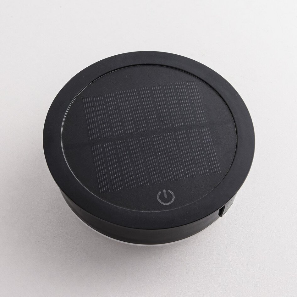 Lanterne solaire Solari aspect bambou - rechargeable et dimmable