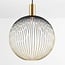 Suspension Nobla Ø40 cm - métal noir et or