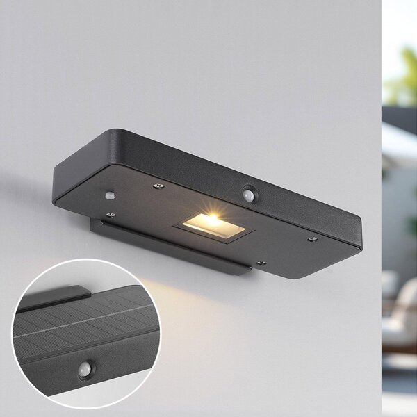 Applique murale solaire compacte Nero avec détecteur