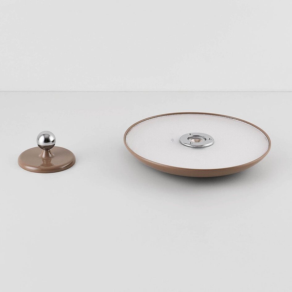 Applique murale rechargeable Ariso taupe avec variateur tactile et couleur de lumière réglable