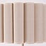 Lampadaire beige Cely avec abat-jour plissé en lin