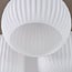 Plafonnier Elowen à 3 lumières - beige et verre laiteux strié