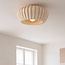 Plafonnier Wabi Sabi Kagei - beige sable à effet pierre