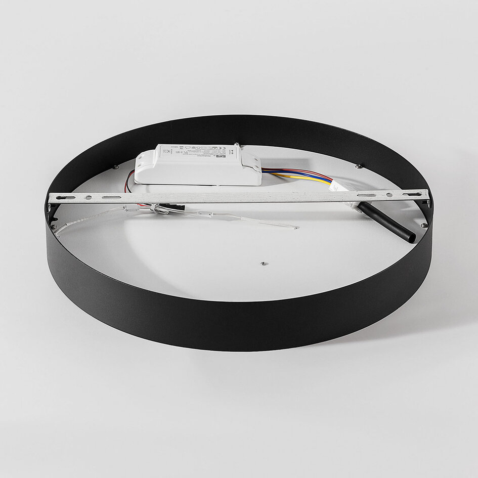 Plafonnier Ceres dimmable à 3 étapes LED - noir et beige