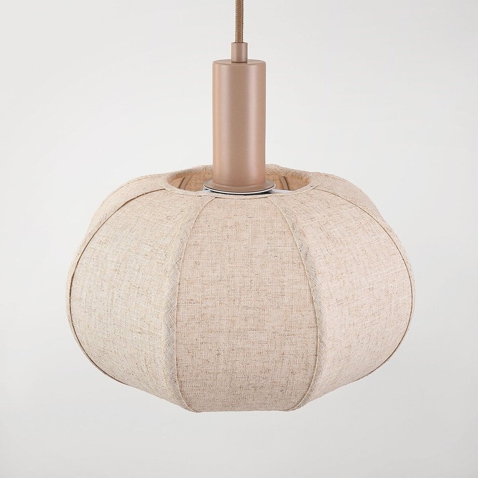 Suspension Tayra en lin taupe
