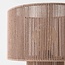 Lampe de table Rilva en corde de coton naturelle