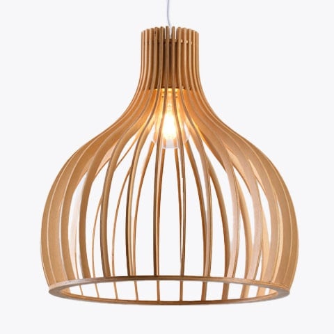 Lampe suspendue Japandi