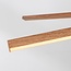 Suspension design Stellar avec LED dimmable à 3 niveaux - aspect bois