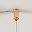 Suspension design Seluna avec trois anneaux LED dimmables à 3 niveaux