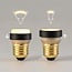 Ampoule LED E27 Pico 3 niveaux, anneau noir 3,5 watts