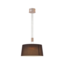 Suspension moderne nickel satiné gradation à 3 niveaux LED - Hazel