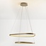 Design suspension Nivara avec LED intégrée, dimmable à 3 étapes - beige sable