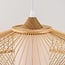 Suspension en bambou Olira avec diffuseur - naturel