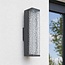 Applique d'extérieur Simon à LED intégrée en anthracite
