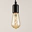 Ampoule à filament 3W, 2200K, ambré Ø60 - dimmable