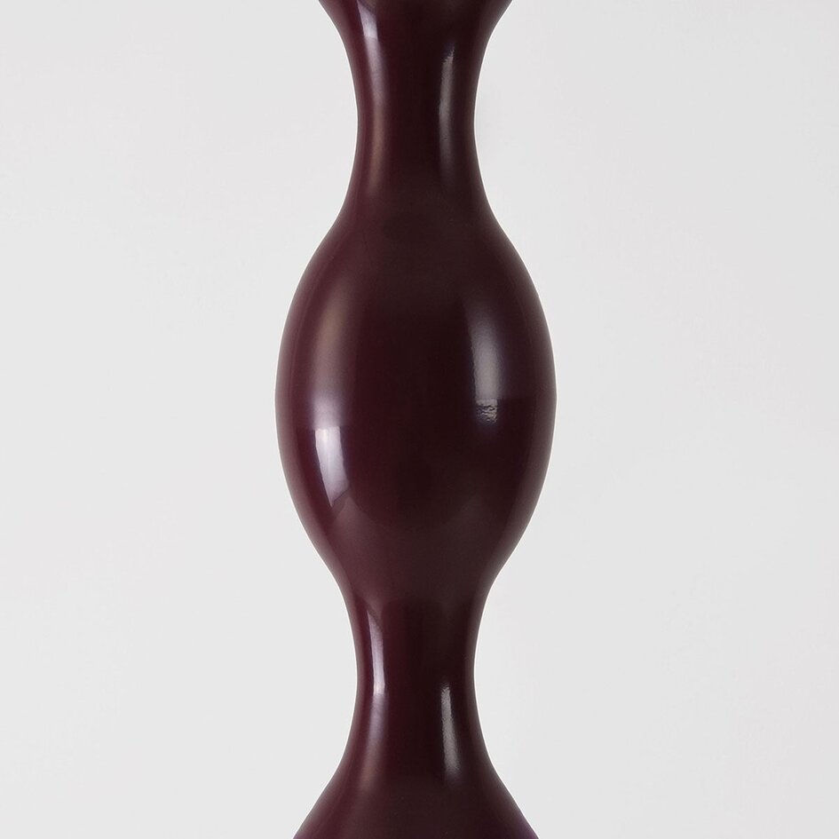 Lampadaire design Mura en métal bordeaux