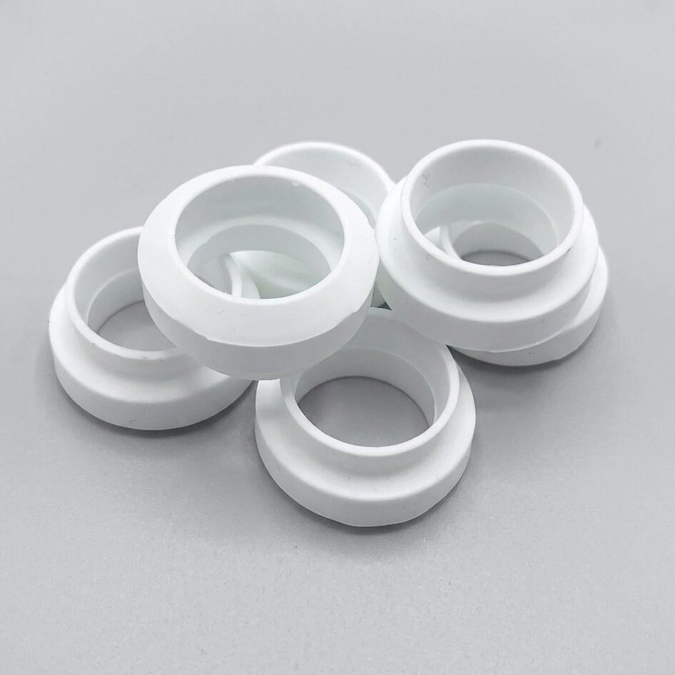 Bague d'étanchéité blanche