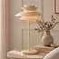 Lampe de table Auryn en beige brillant