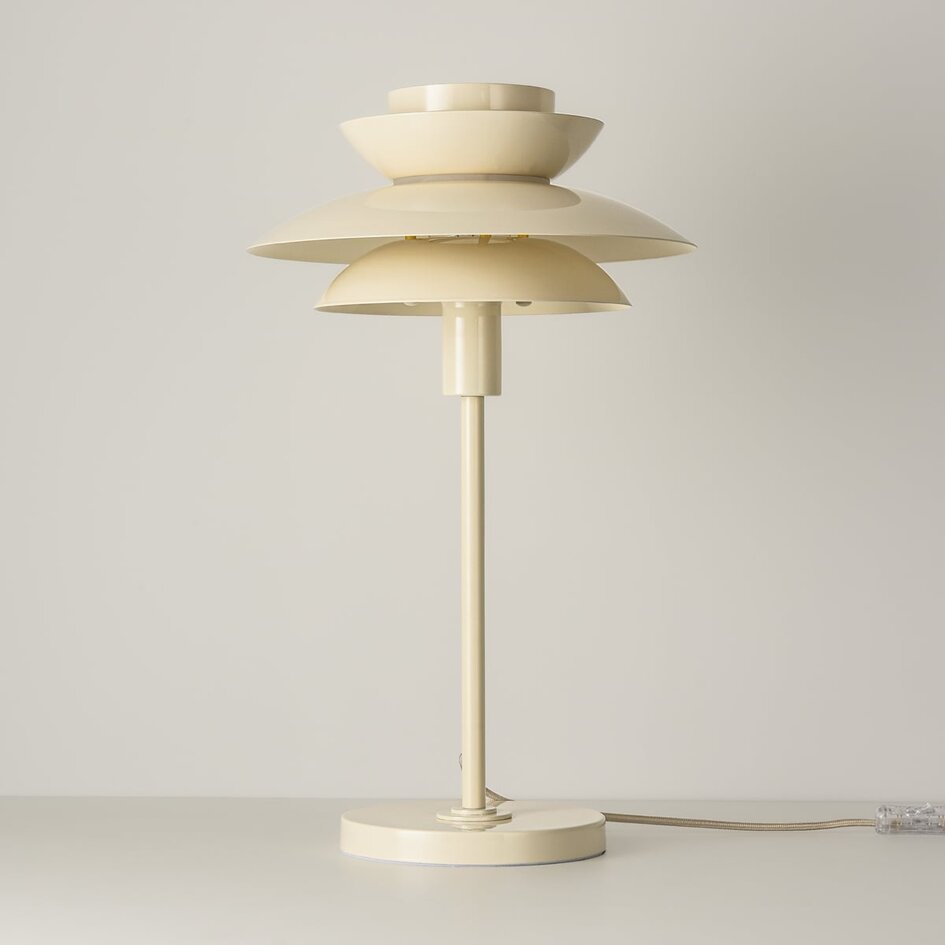 Lampe de table Auryn - beige brillant