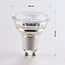 Ampoule LED GU10 dimmable 2,8 W, 100°, 2200-6500 K (télécommande vendue séparément)