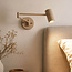 Applique réglable Revah en beige